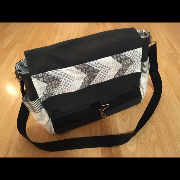 Repurposed Organic Diaper Bag - Picture 1 of 3